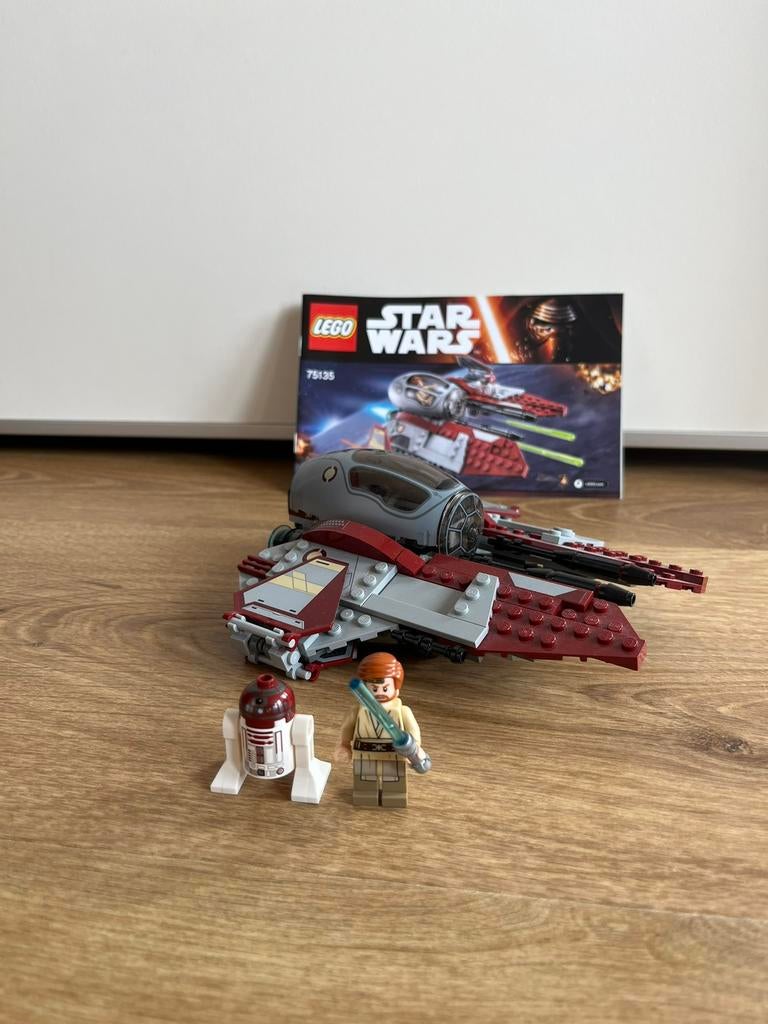 75135 LEGO Star Wars Obi-Wan's Jedi Interceptor, Gebruikt, Star Wars, Lego, Ophalen of Verzenden