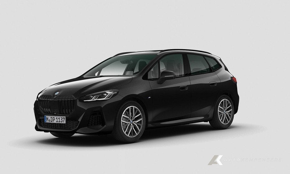 BMW 2 Serie 220i Active Tourer M Sport | Panorama | Trekhaak, Gebruikt, 156 pk, Zwart, Leder