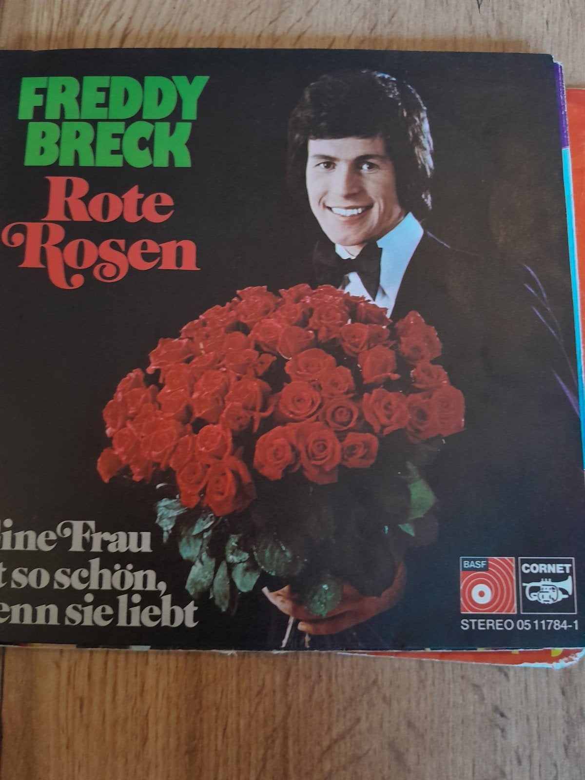 freddy breck 7 inch rote rosen, Cd's en Dvd's, Ophalen of Verzenden, Zo goed als nieuw, Pop
