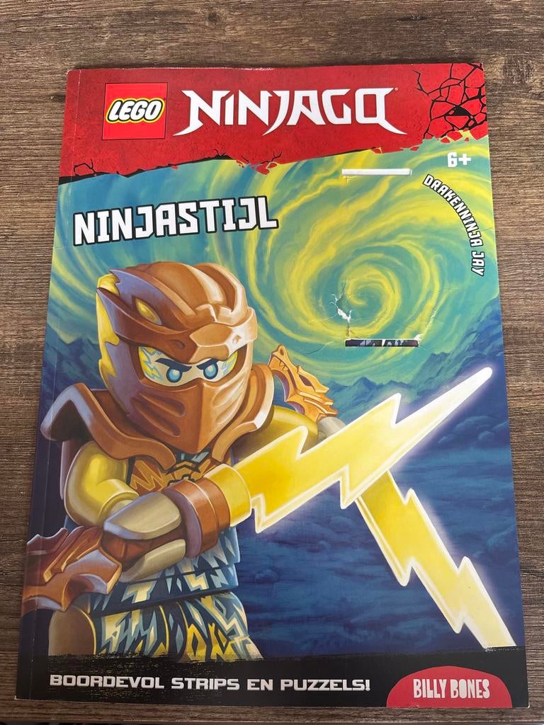 Lego Ninjago stripboek Ninjastijl, Ophalen of Verzenden, Gelezen