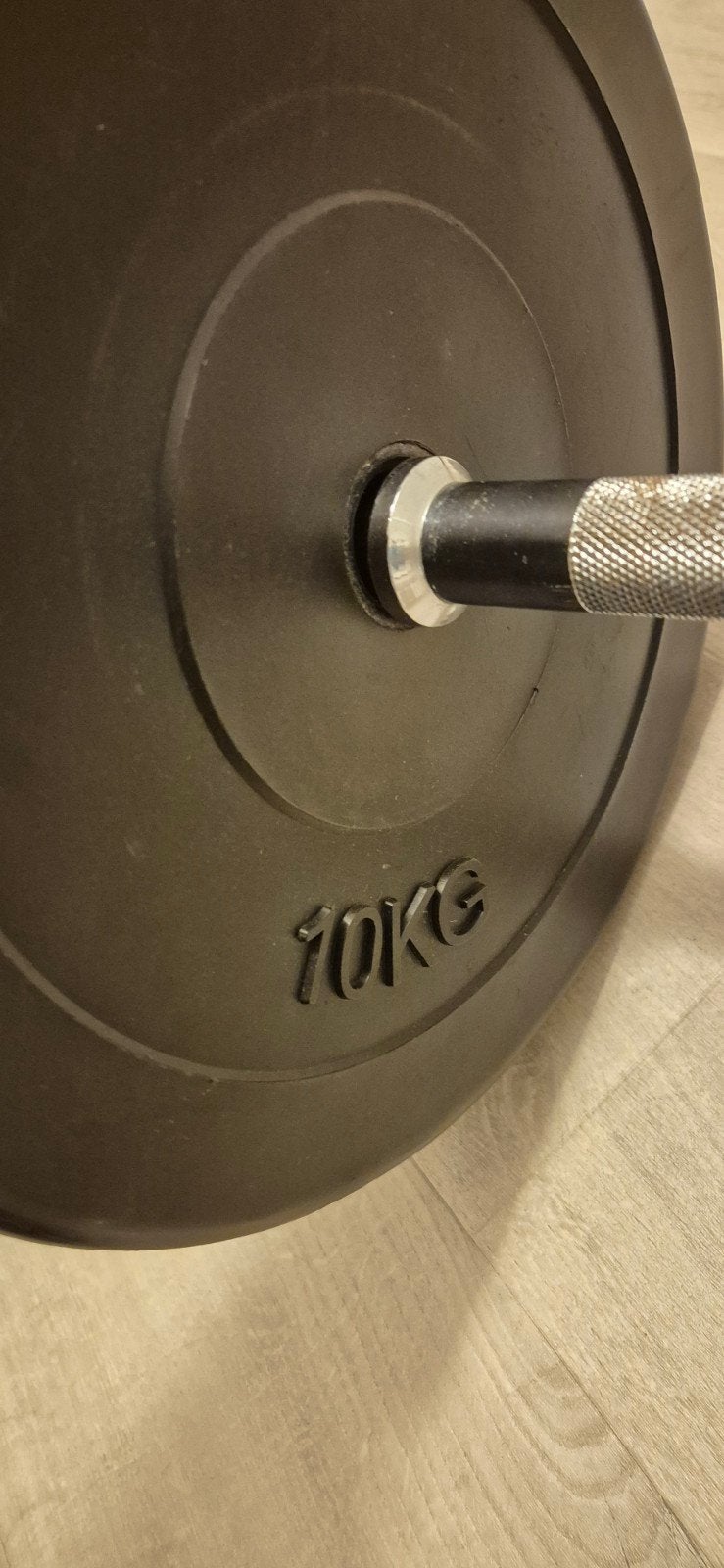 fitness materialen,  gewichtenset , Halterschijven, Ophalen, Zo goed als nieuw, Overige typen