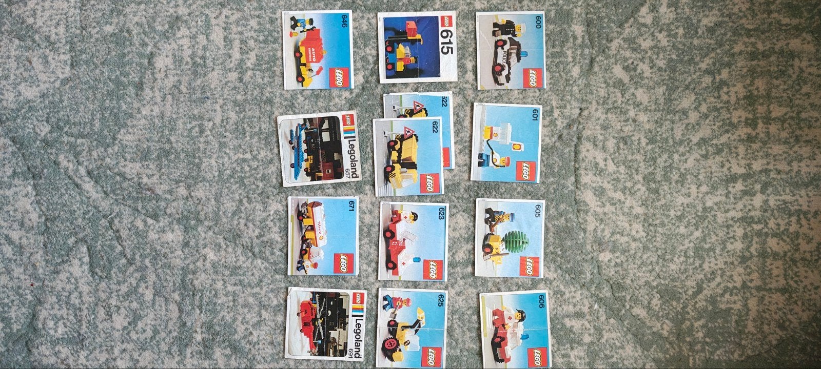 Grote verzameling vintage Lego met instructieboekjes, Kinderen en Baby's, Speelgoed | Duplo en Lego, Ophalen, Gebruikt, Lego, Inclusief minifiguren