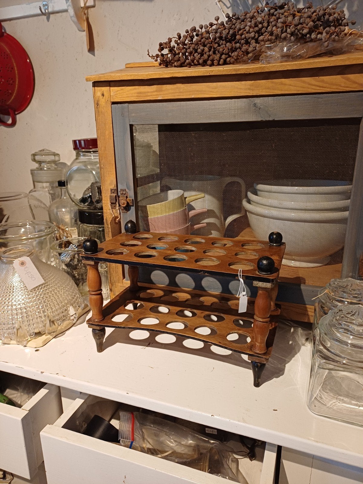 Victoriaans Eierrekje, Antiek en Kunst, Curiosa en Brocante, Ophalen of Verzenden