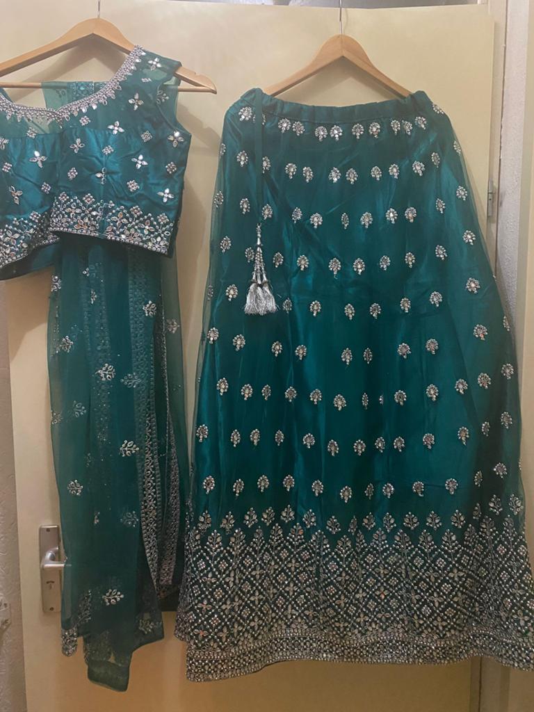Indiaanse ghagra (jurk), Ophalen, Nieuw, Maat 38/40 (M), Overige typen