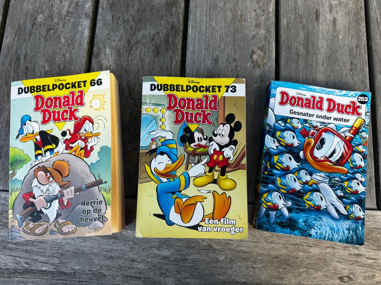Donald Duck (dubbel) pockets, Meerdere comics, Ophalen, Gelezen, Europa