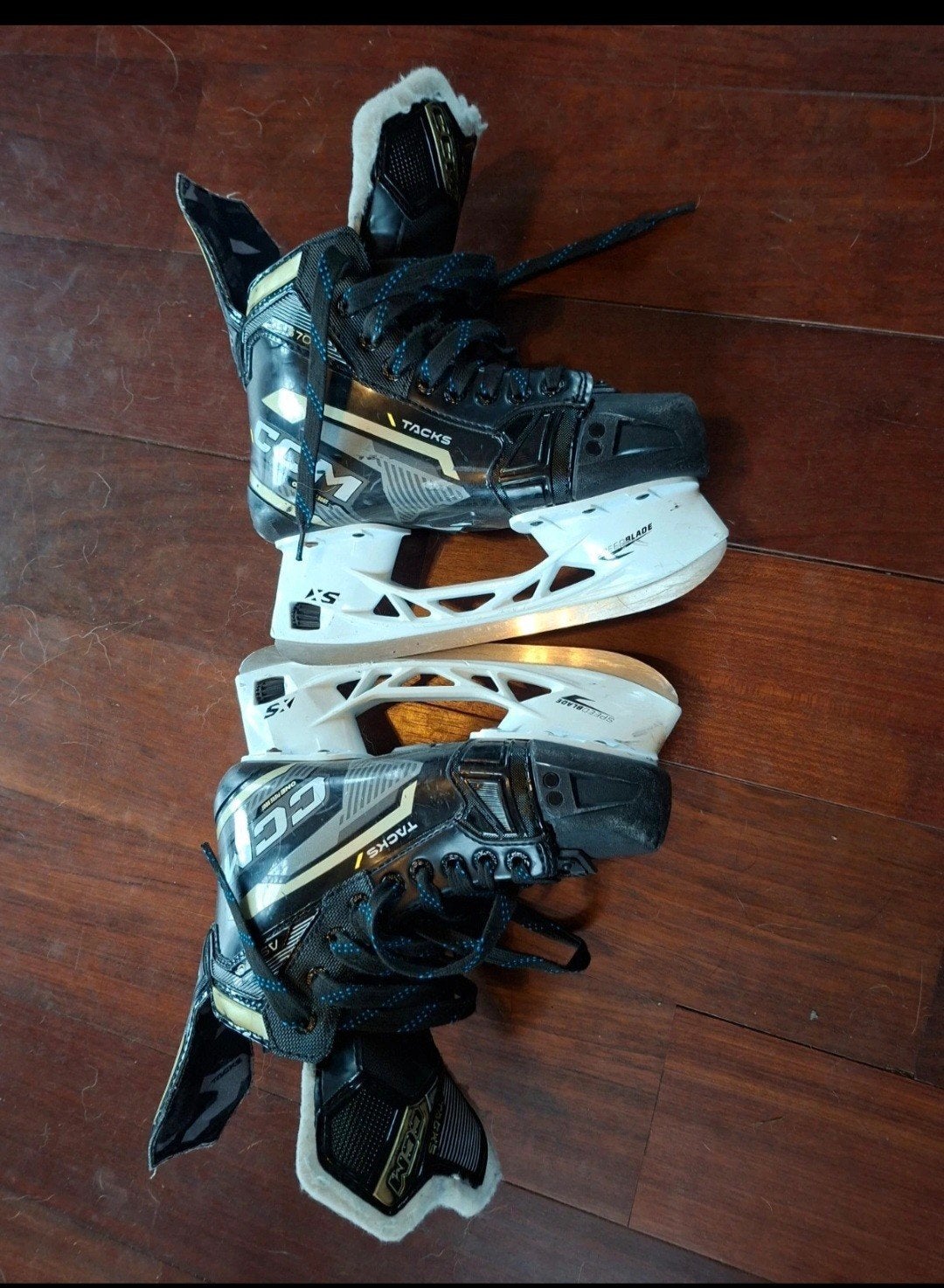 IJshockey schaatsen CCM Tacks maat 38 (4.5), Ophalen of Verzenden, Zo goed als nieuw, Schaatsen