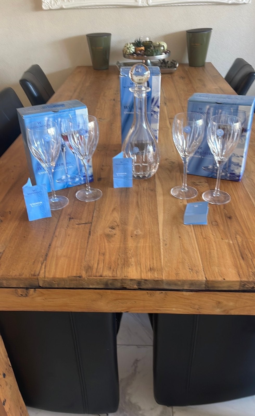 WEDGWOOD serie WINDSOR wijn set., Ophalen of Verzenden