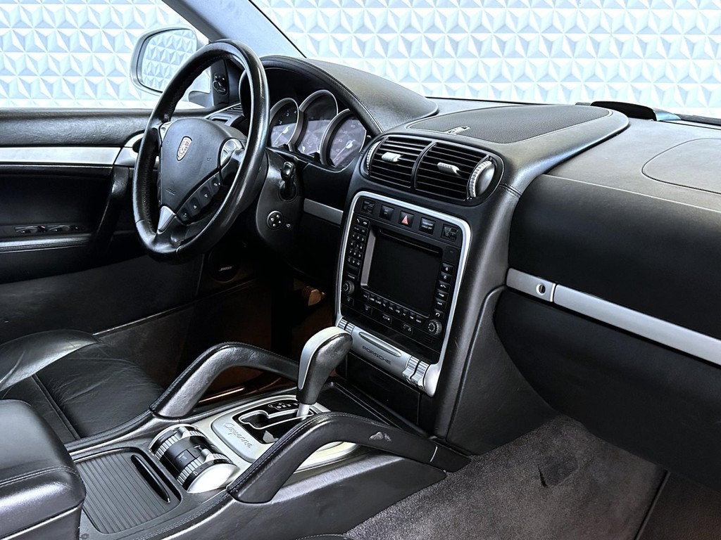 Porsche Cayenne 4.5 Turbo Schuifdak + Trekhaak + Navigatie +, Auto's, Porsche, Automaat, Cayenne, Gebruikt, Leder