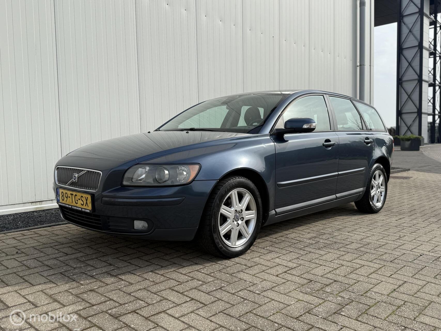 Volvo V50 2.0 Edition II Airco Onderhoud All Season Cruise, Auto's, Voorwielaandrijving, 4 cilinders, Blauw, Parkeersensor