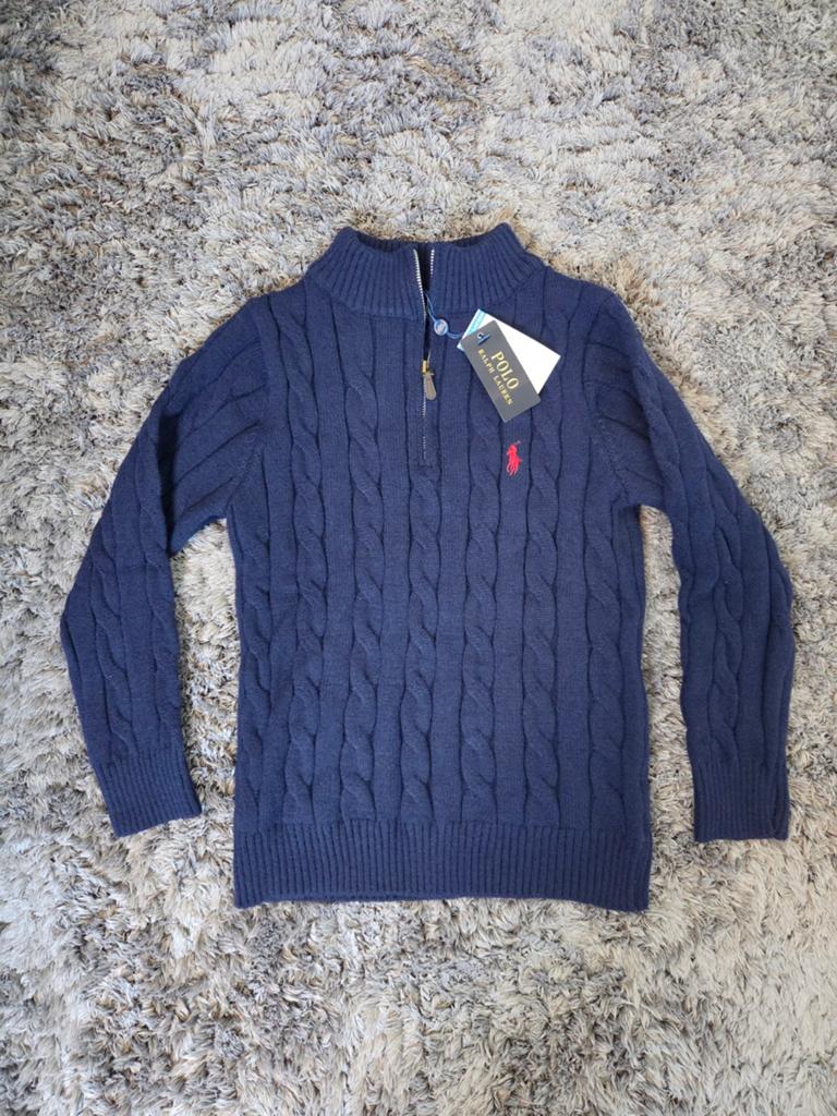 Polo Ralph Lauren Kabelgebreide Trui - Nieuw met label, Nieuw, Polo Ralph Lauren, Verzenden, Maat 48/50 (M)