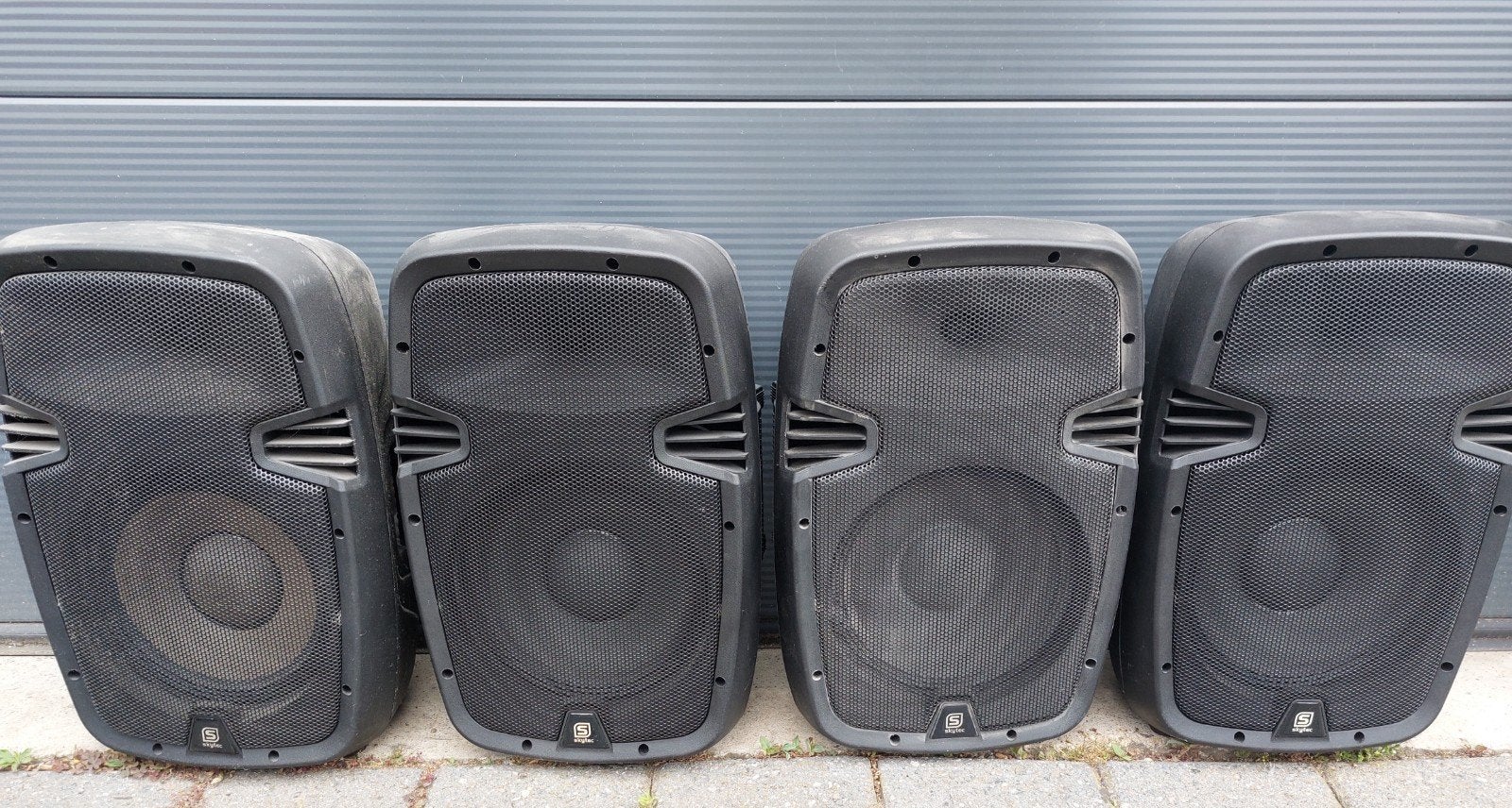 4 Skytec SPJ1000D Speakers - 300W, 8 Ohm, Overige merken, Gebruikt, Ophalen of Verzenden, 120 watt of meer