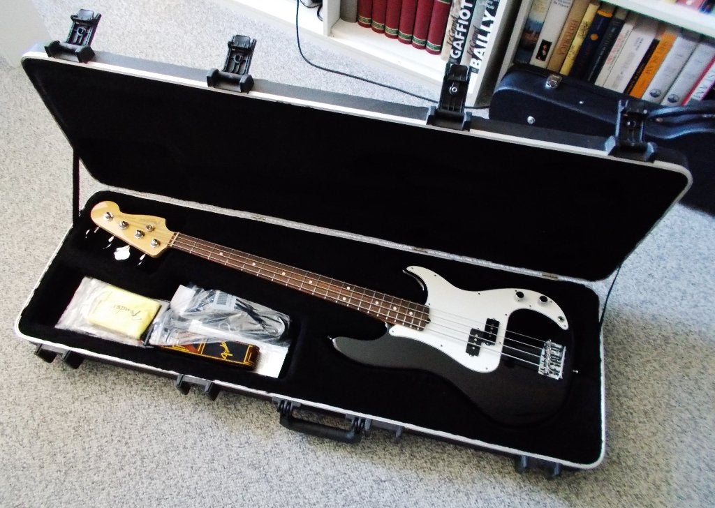 Fender American Standard Precision bass 2012, Ophalen, Zo goed als nieuw, Elektrisch