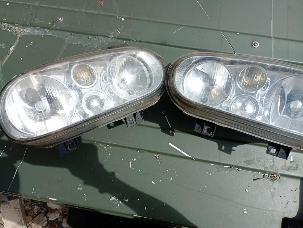 Koplampen golf4 glas, Ophalen, Nieuw