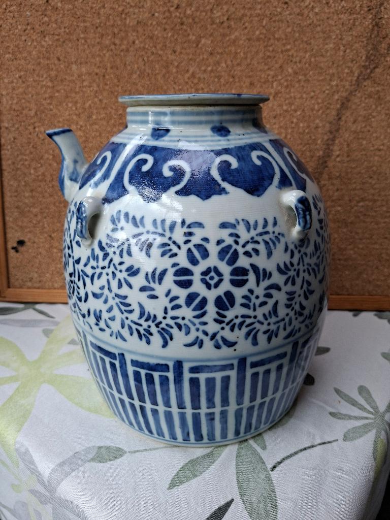 Chinese schenkkan, Ophalen