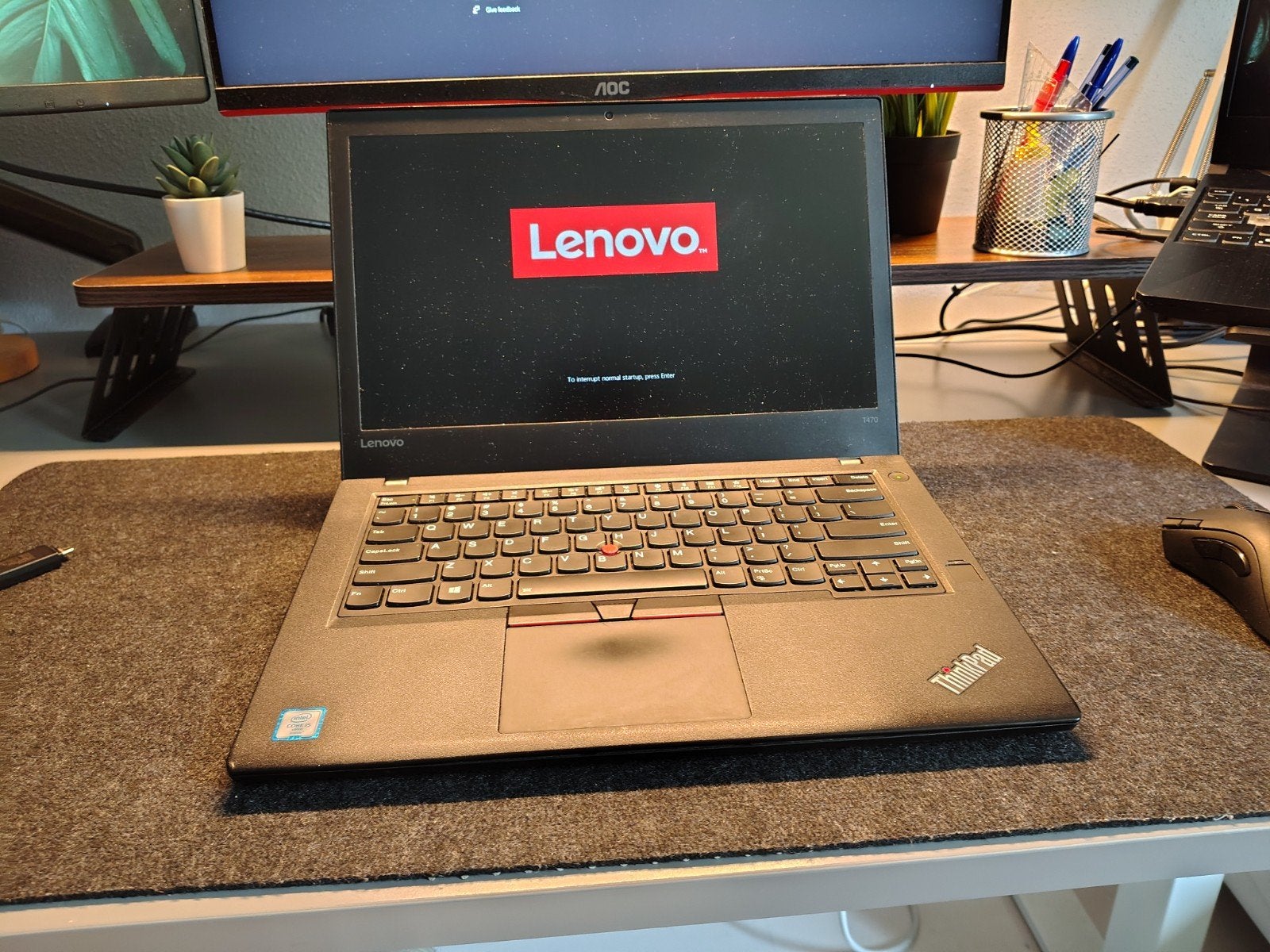 Lenovo ThinkPad T470 - i5-6300U, 12GB RAM, SSD, Computers en Software, Windows Laptops, Gebruikt, 14 inch, SSD, 2 tot 3 Ghz, 8 GB