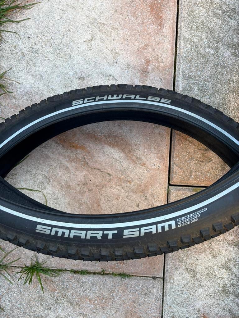 2 stuks ZGAN Schwalbe Smart Sam Race Guard 29x2.60" 65mm, Fietsen en Brommers, Ophalen of Verzenden, Zo goed als nieuw, Band