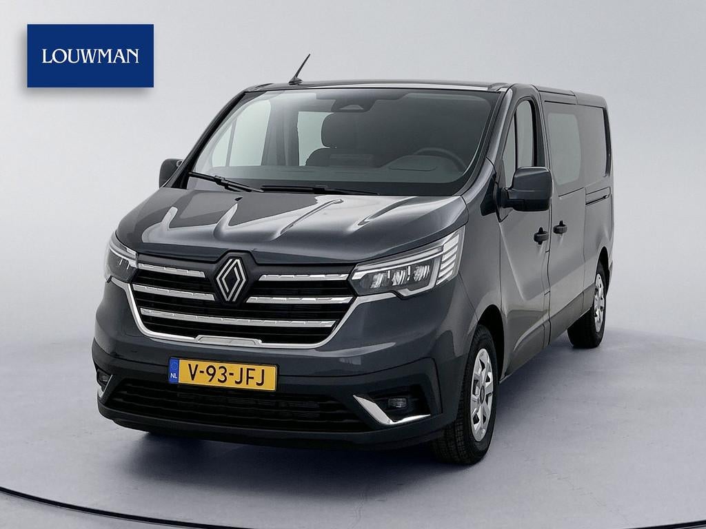 Renault Trafic 2.0 Blue dCi 130 T29 L2H1 Advance DC 2x Schui, Auto's, Bestelauto's, Voorwielaandrijving, Gebruikt, 4 cilinders