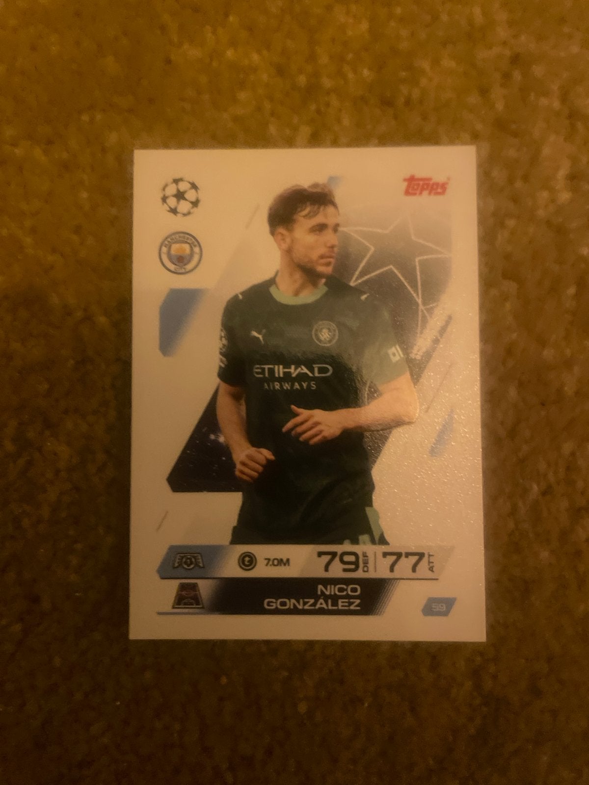 Nico Gonzalez Topps Match Attax Champions League kaart, Verzamelen, Ophalen of Verzenden, Zo goed als nieuw, Buitenlandse clubs