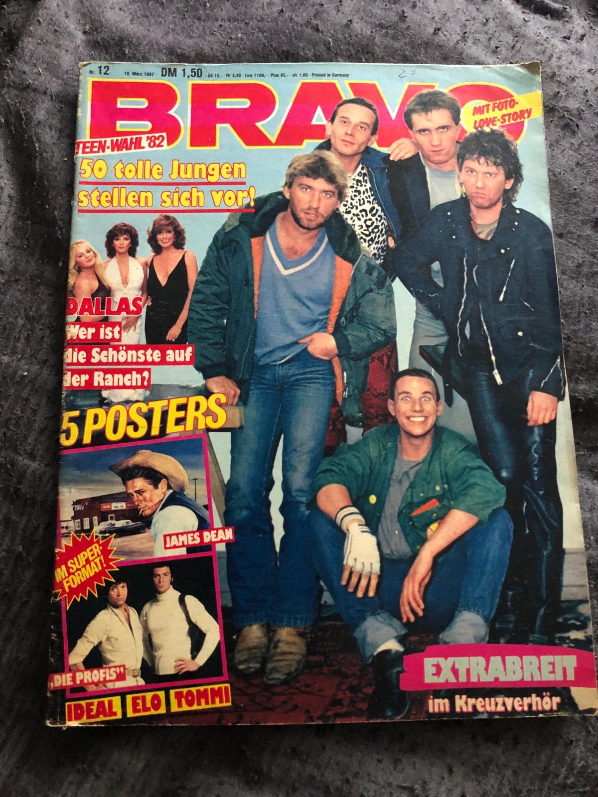 Bravo Magazine - Teen-Wahl '82 - 50 jongens stellen zich voo, Ophalen of Verzenden, Gelezen, Overige typen