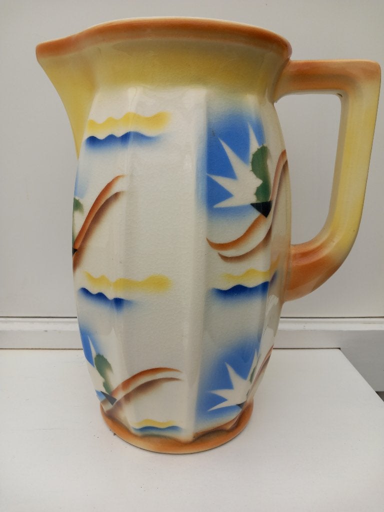 Prachtige, bijna antieke lampetset, Antiek en Kunst, Antiek | Keramiek en Aardewerk, Ophalen of Verzenden