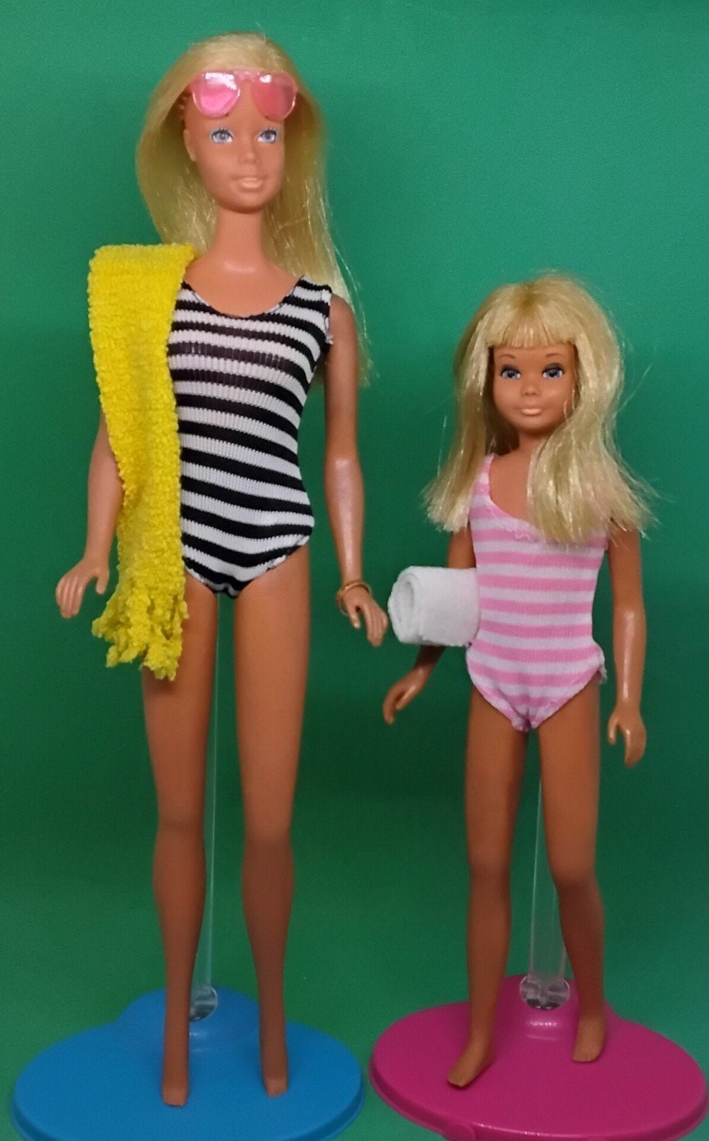 Vintage Barbie&Skipper Malibu#jaren'70 Mattel, Verzenden, Gebruikt, Pop
