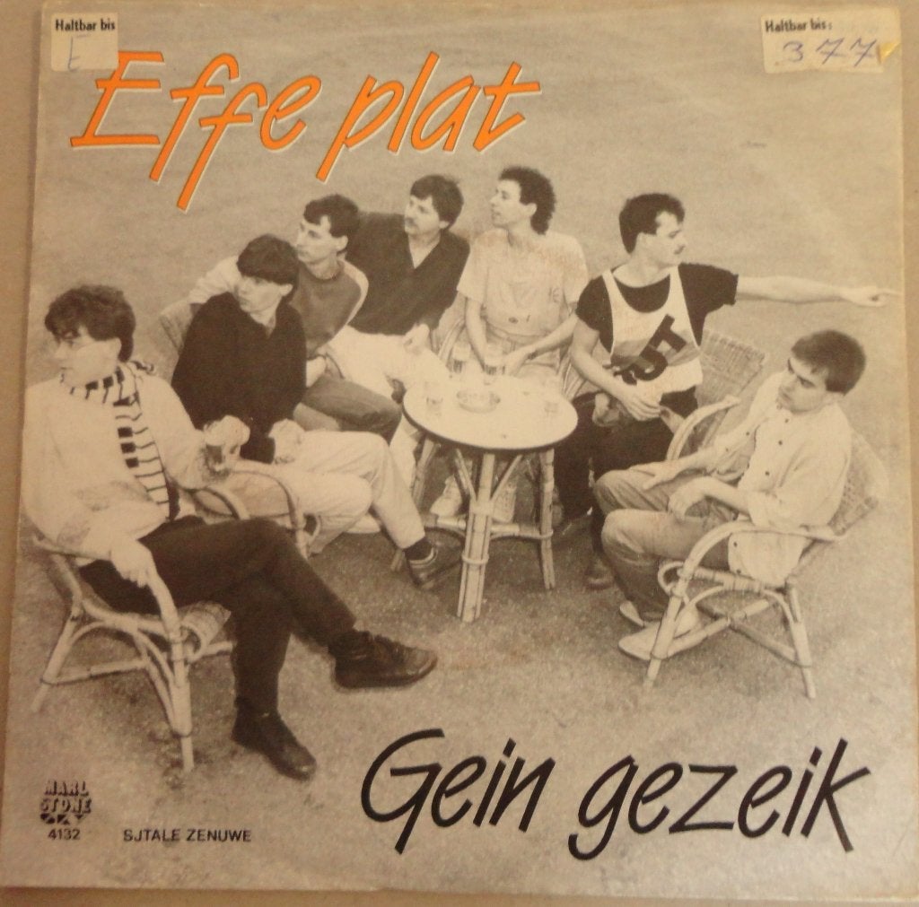 EFFE PLAT > Gein gezeik, Ophalen of Verzenden, Gebruikt, 7 inch, Nederlandstalig