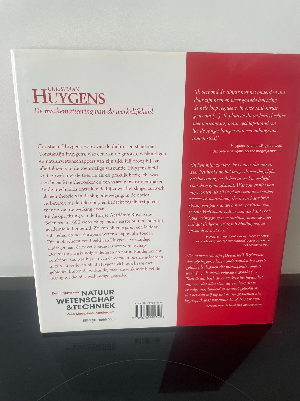 Christiaan Huygens: De mathematisering van de werkelijkheid, Ophalen of Verzenden, Nieuw, Wetenschap