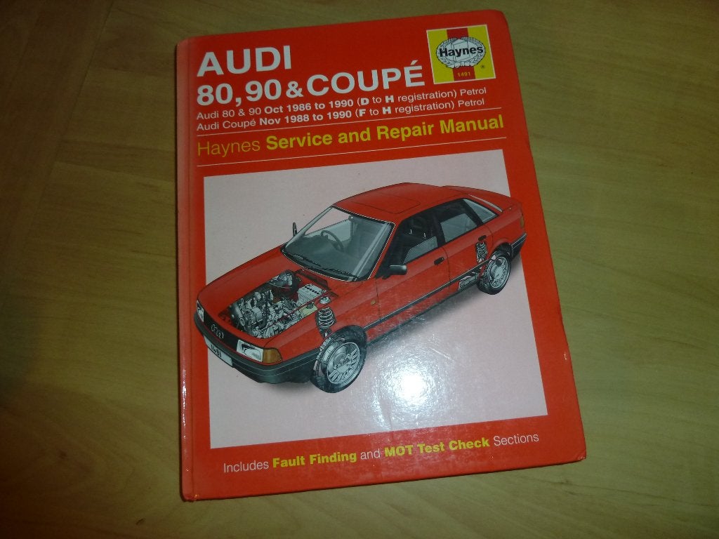 Haynes werkplaatshandboek Audi 80, 90 & Coupe benzine, Auto diversen, Ophalen of Verzenden