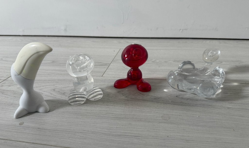 Set van 4 Koziol bureau-accessoires, Verzenden, Gebruikt