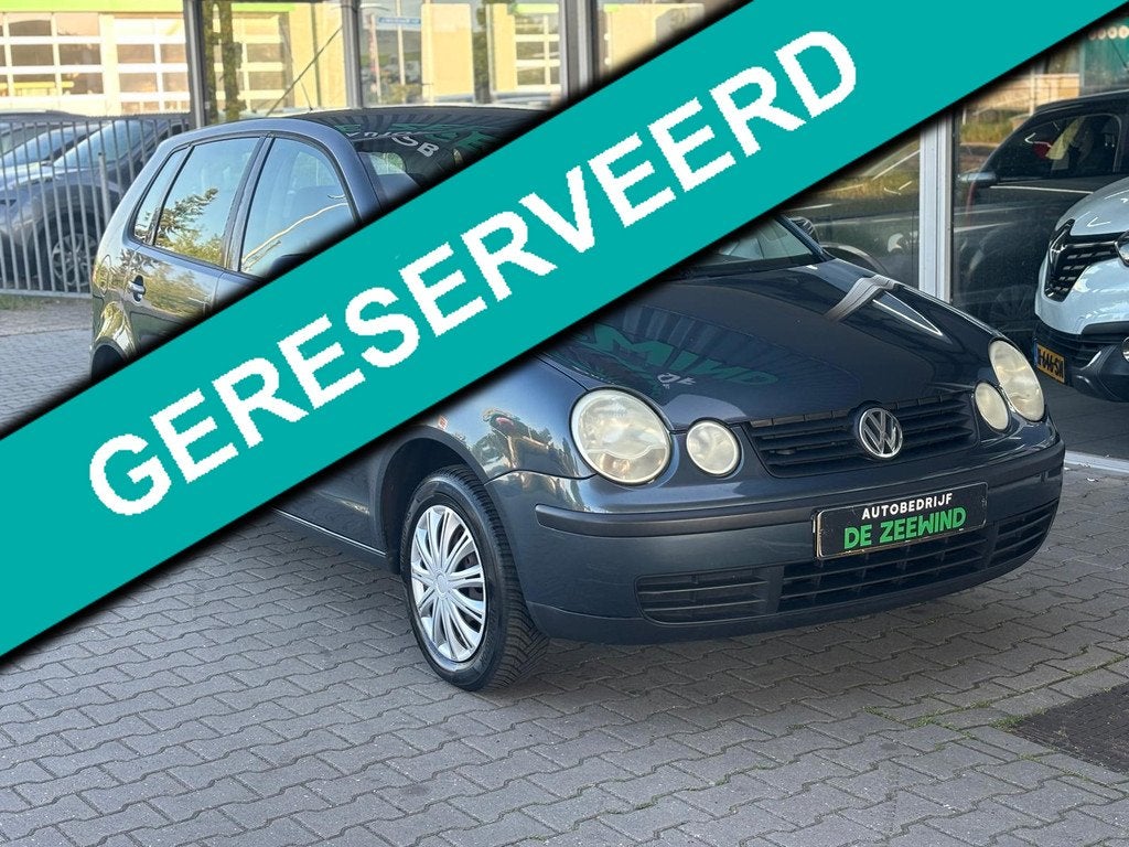 Volkswagen Polo 1.4-16V Comfortline, Voorwielaandrijving, 4 cilinders, Blauw, Origineel Nederlands