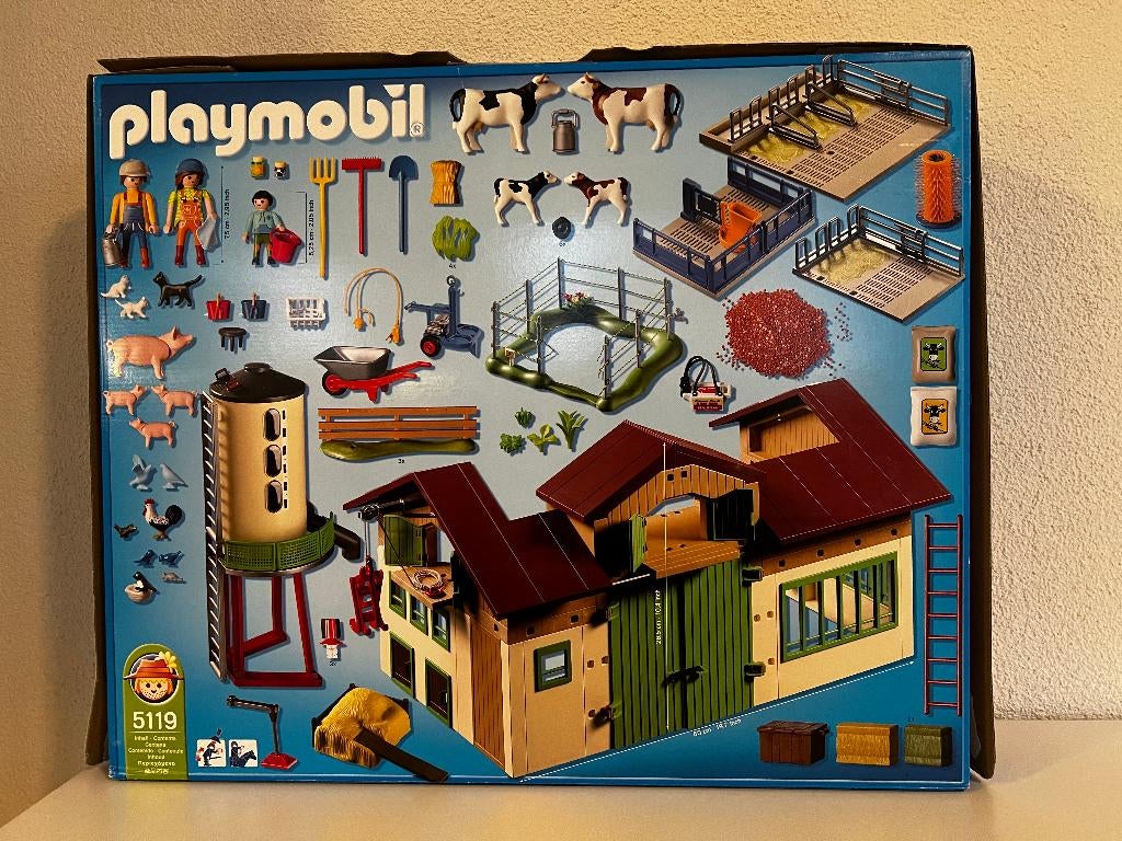 Playmobil 5119 – Country Bio-boerderij met silo, Kinderen en Baby's, Speelgoed | Playmobil, Ophalen of Verzenden, Zo goed als nieuw