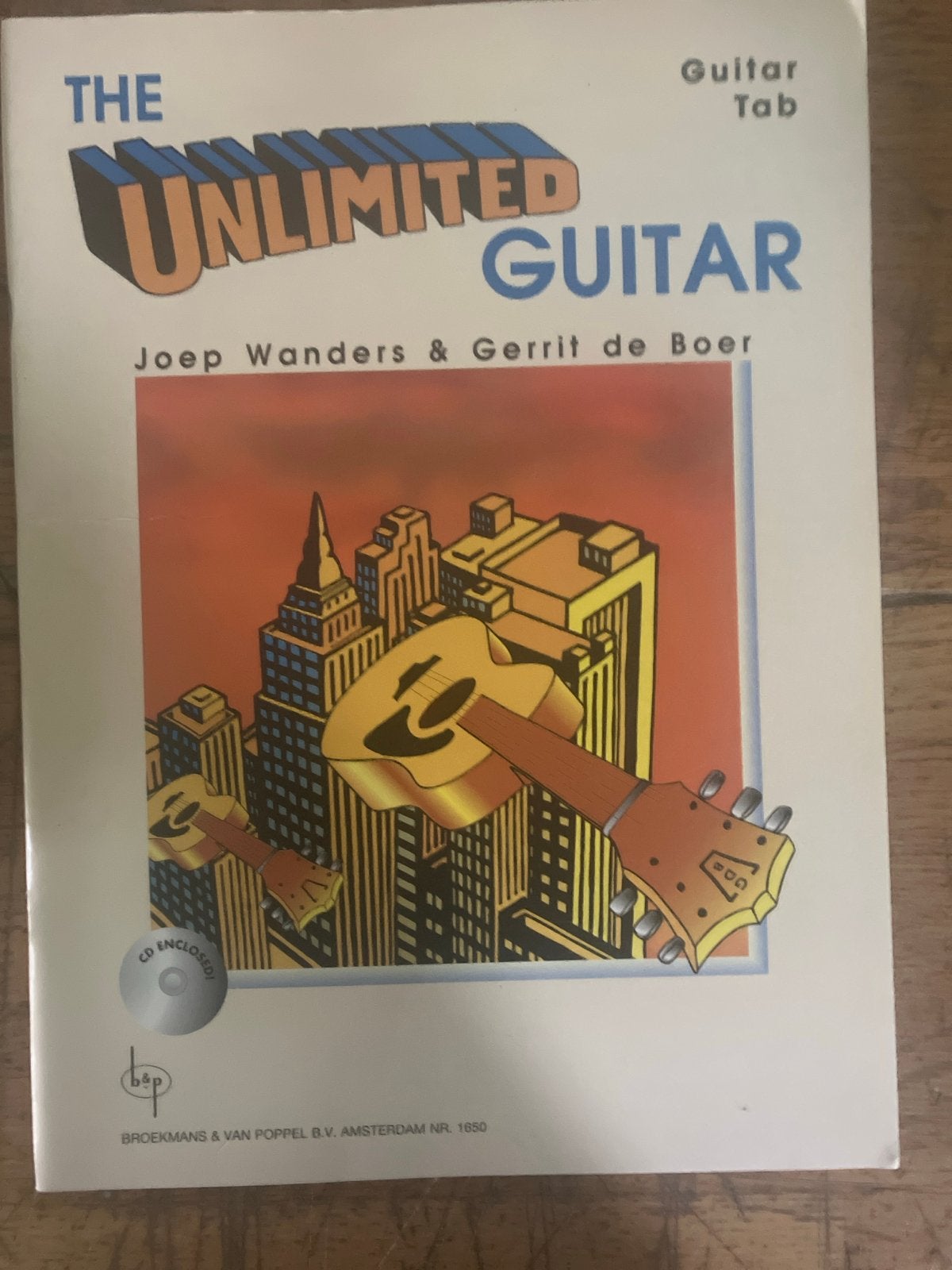 The Unlimited Guitar Tab - Joep Wanders & Gerrit de Boer, Gitaar, Overige genres, Les of Cursus, Ophalen of Verzenden