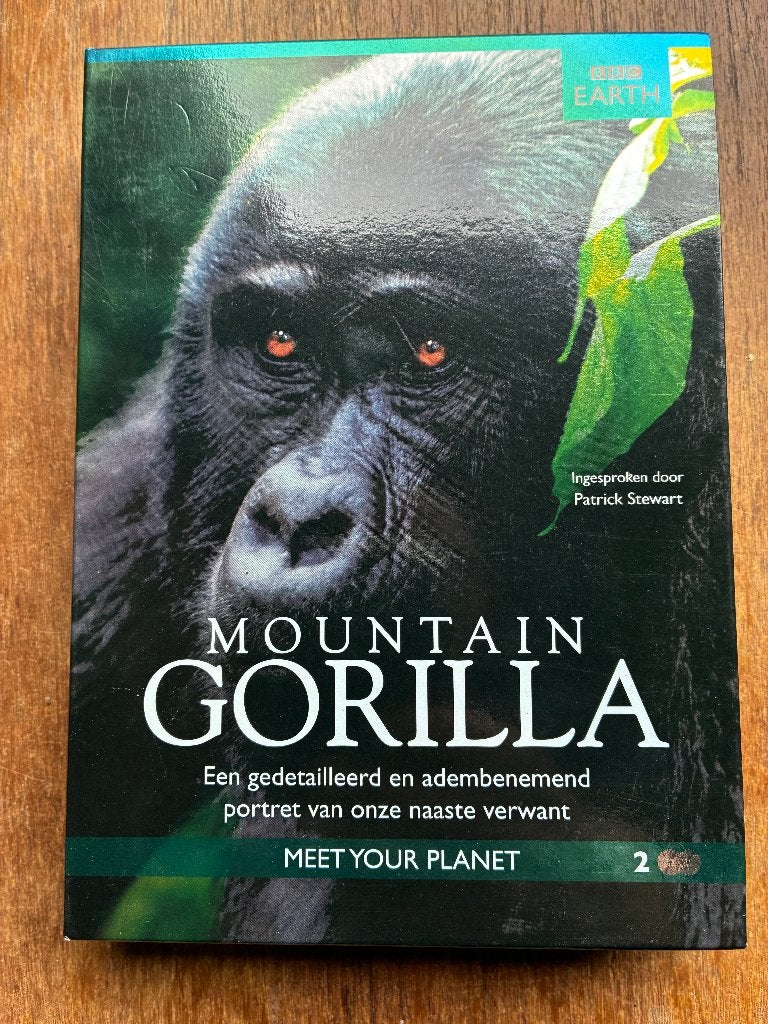 Mountain Gorilla ; BBC Earth docu DVD ; 2-DVD, Alle leeftijden, Boxset, Natuur, Ophalen of Verzenden