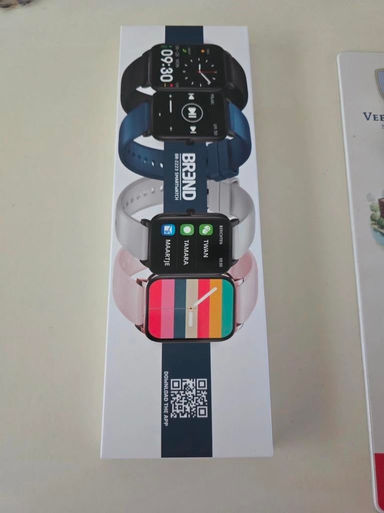 Brend BR-2223 Smartwatch, Brend, Blauw, Nieuw, Ophalen of Verzenden