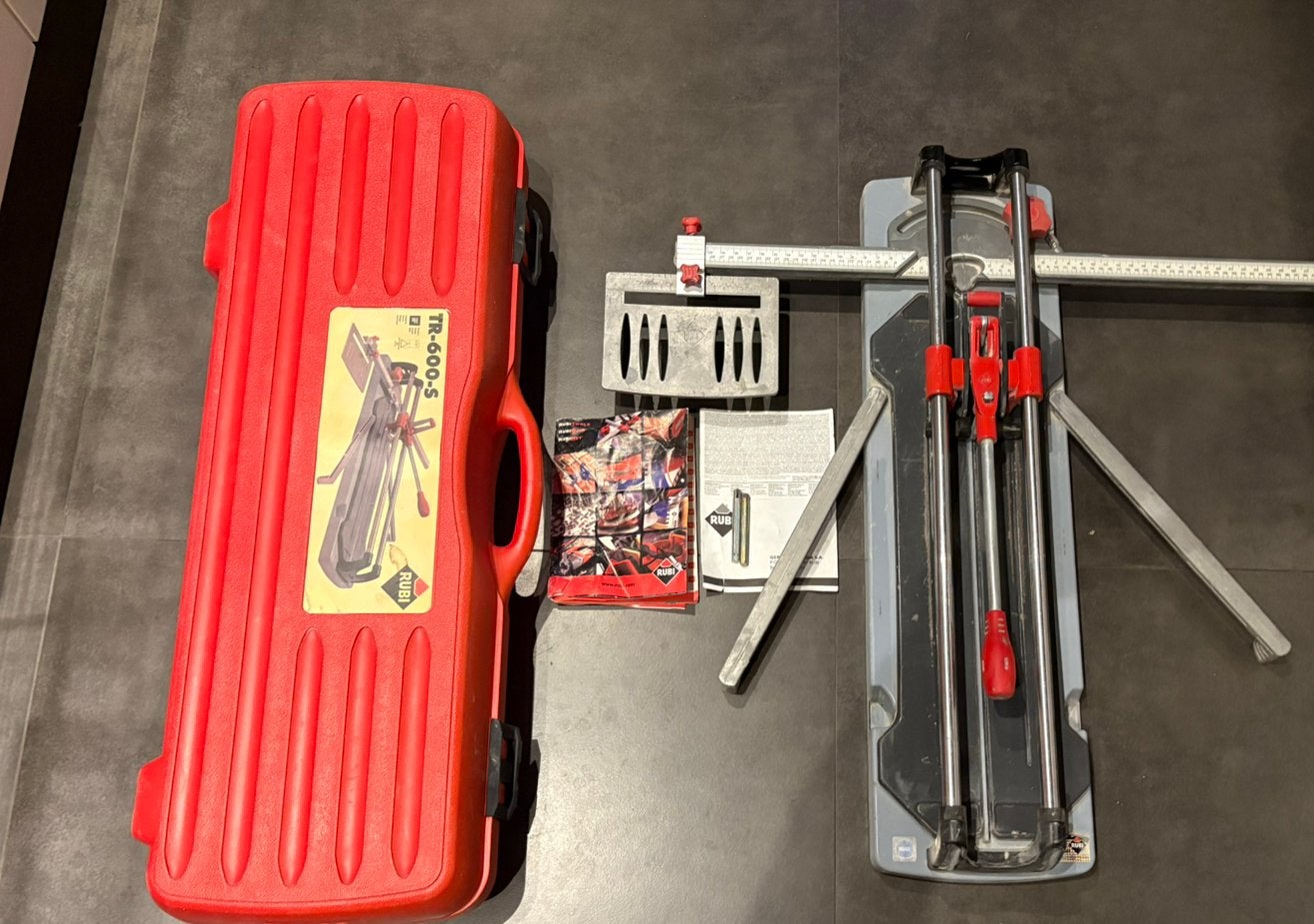 Rubi TR-600-S tegelsnijder, Ophalen of Verzenden, Zo goed als nieuw