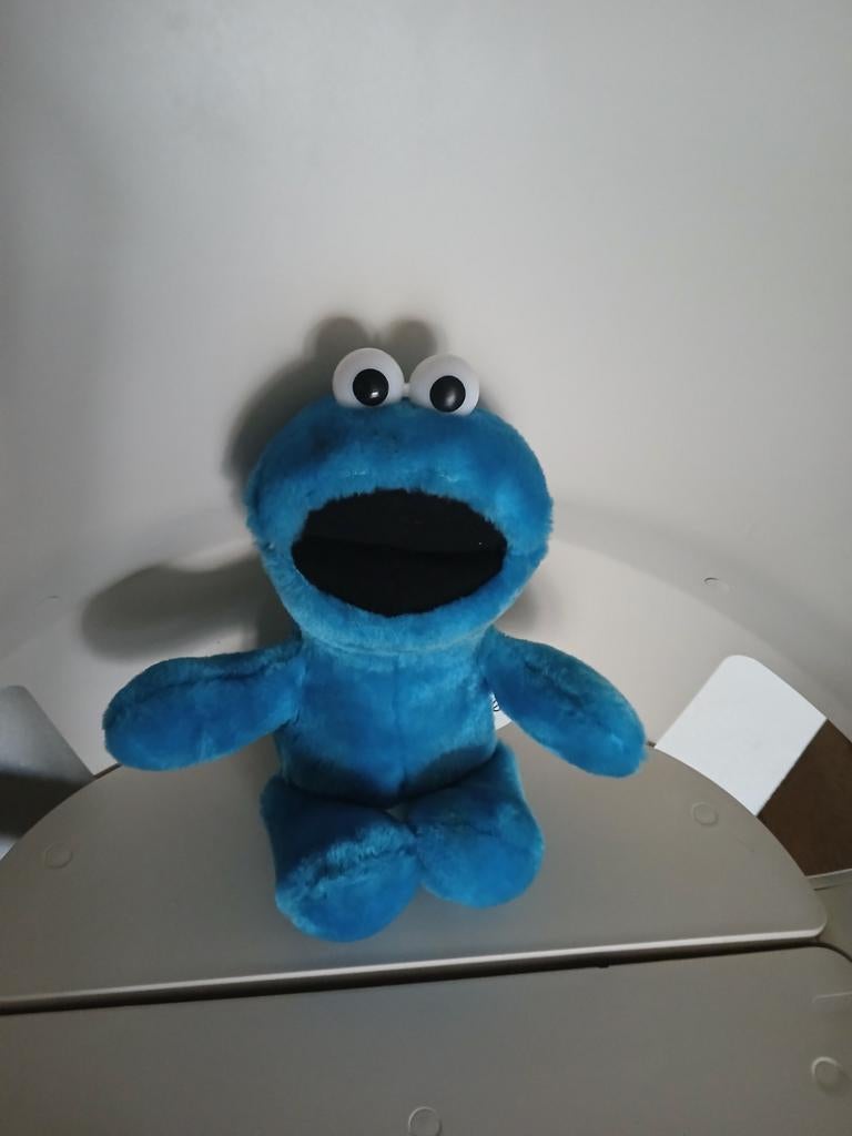 Sesamstraat knuffel Koekiemonster, Kinderen en Baby's, Speelgoed | Knuffels en Pluche, Ophalen of Verzenden, Zo goed als nieuw