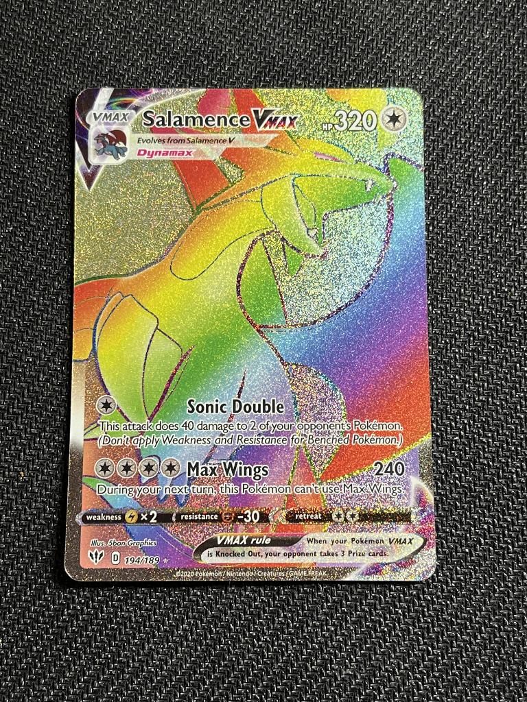 Salamence VMAX (DAA 194), Ophalen of Verzenden, Nieuw, Losse kaart, Foil