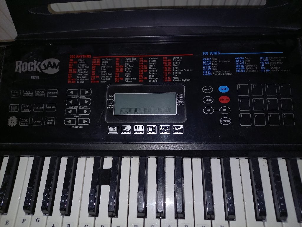 Keyboard, 61 toetsen, Zo goed als nieuw, Met standaard, Ophalen