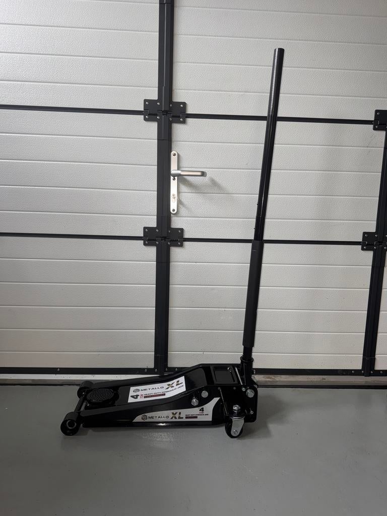 Metallo 4 tons krik! Momentsleutel/assteun Actie !, Ophalen, Nieuw, Hydraulisch, Garagekrik