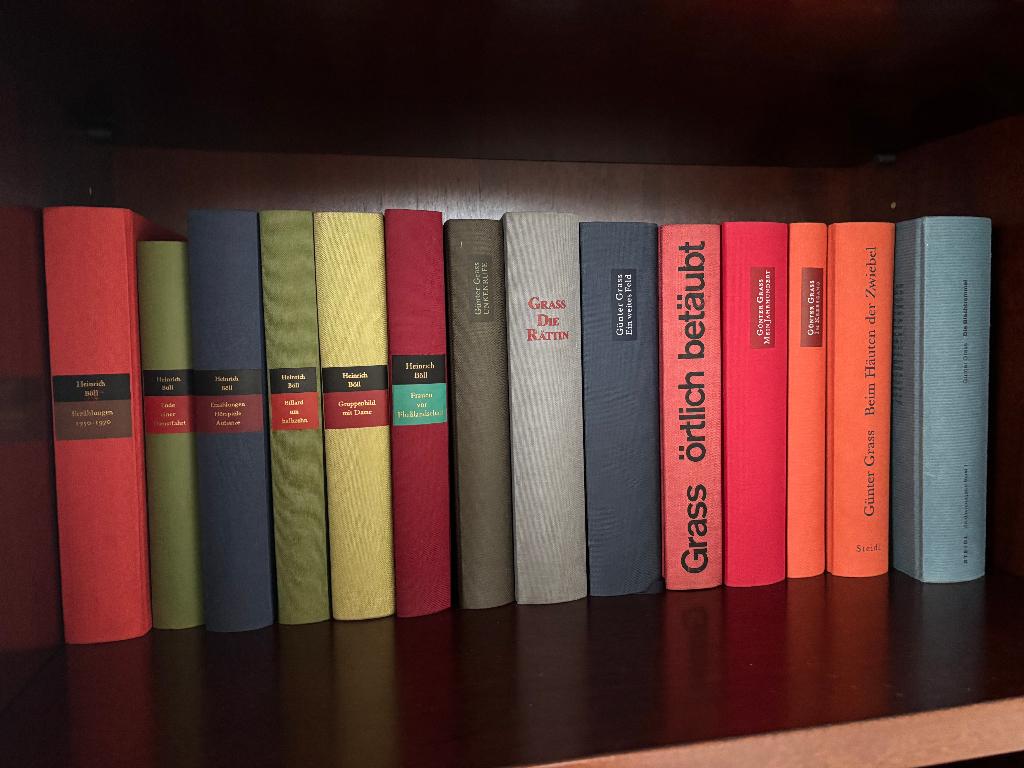 boeken Gunter Grass en Heinrich Boll, Ophalen, Gelezen, Grass en boll