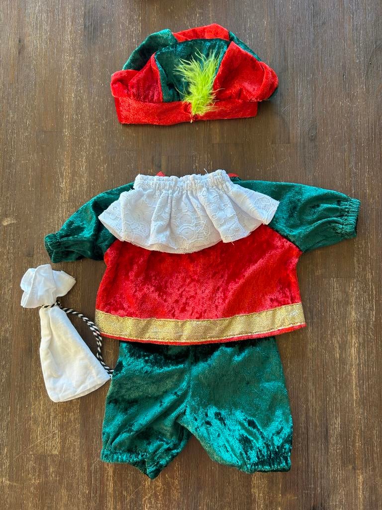 Pietenpakje voor Baby Born pop - Compleet met muts!, Ophalen of Verzenden, Zo goed als nieuw, Babypop