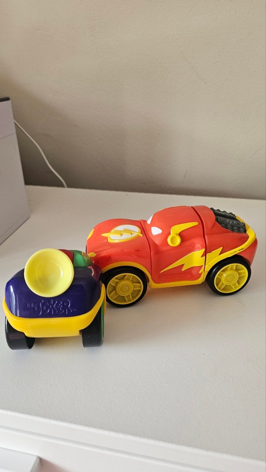 speelgoed autootje verwisselbaar, Ophalen