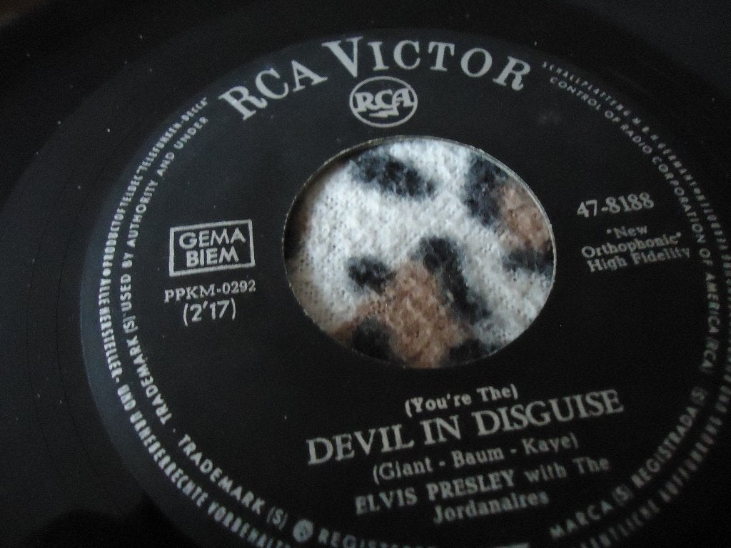 Elvis Presley Devil in Disguise, Ophalen of Verzenden, Zo goed als nieuw, Pop, Single