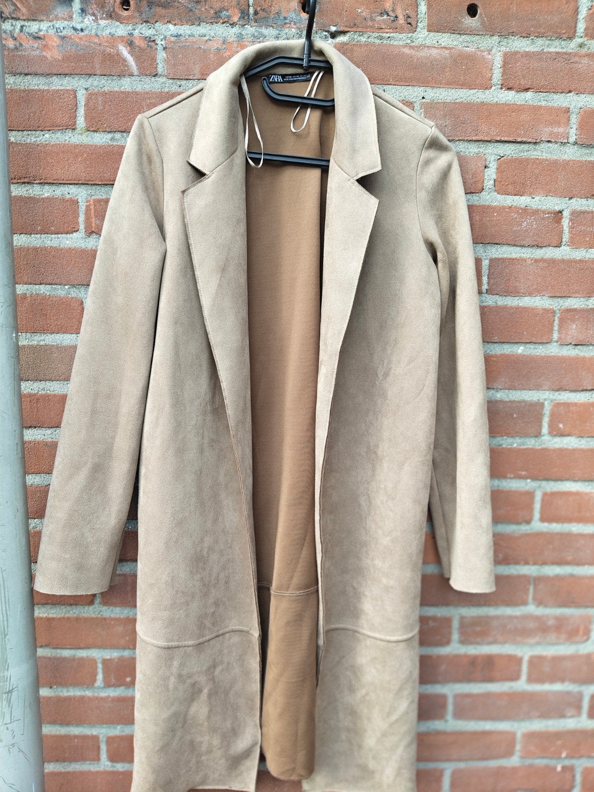 Zara suède-look jasje/vest - Maat XS, Ophalen of Verzenden, Zo goed als nieuw, Maat 34 (XS) of kleiner, Zara
