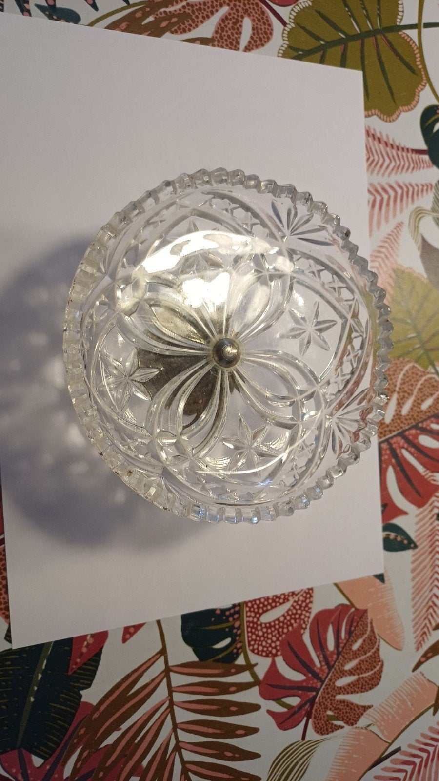 bonbon schaaltje kristal, Antiek en Kunst, Ophalen