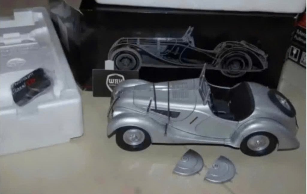 1:12 BMW 328 ROADSTER silver Premium classixxs in doos WRH, Verzenden, Zo goed als nieuw, 1:9 t/m 1:12, Auto