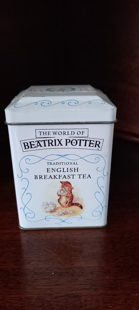 Beatrix Potter Theeblikje - English Breakfast Tea, Verzamelen, Blikken, Ophalen of Verzenden, Gebruikt, Thee, Overige merken