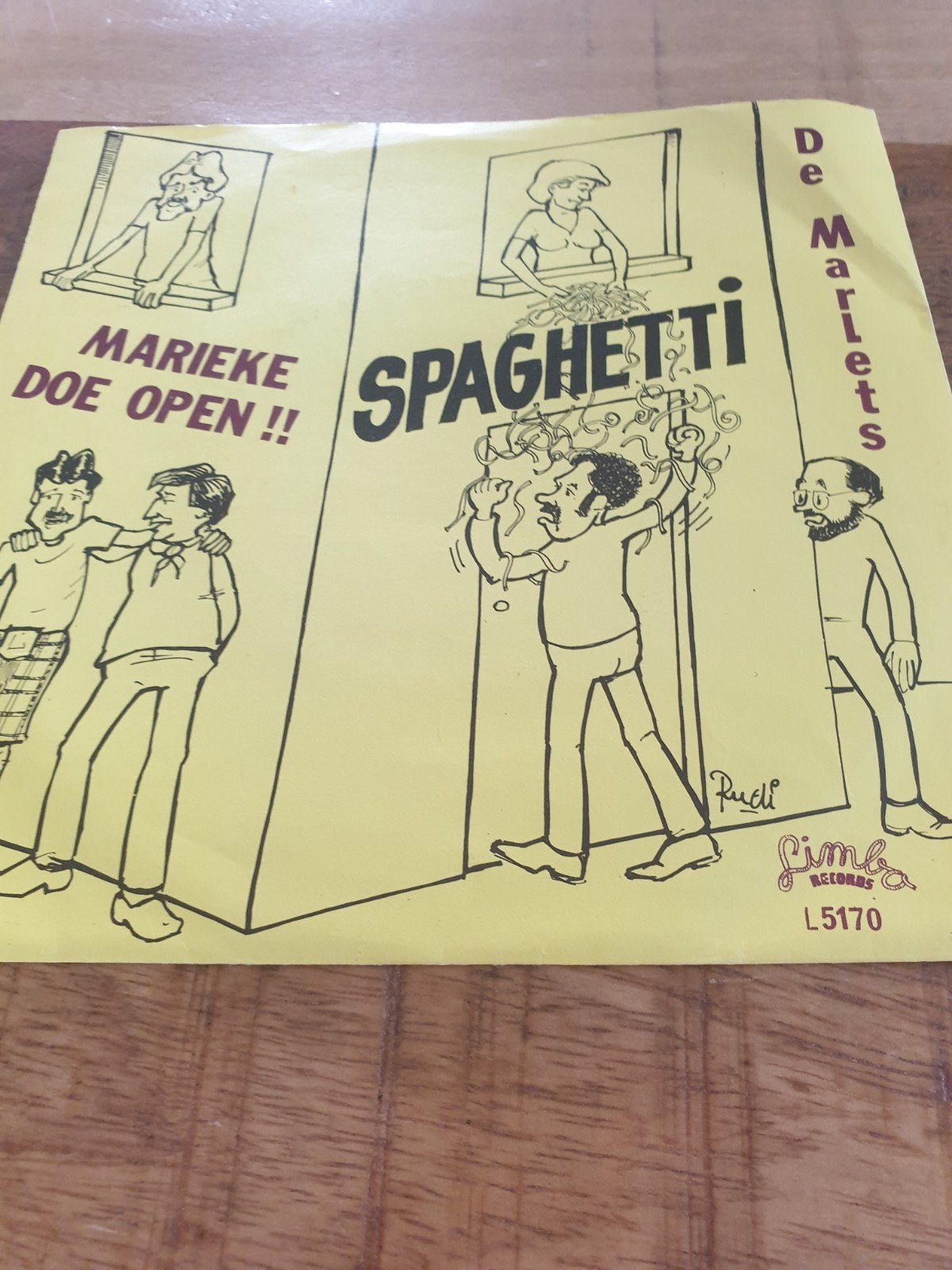 De Marlets - Marieke Doe Open / Spaghetti (7 inch single) (m2452210069 ...