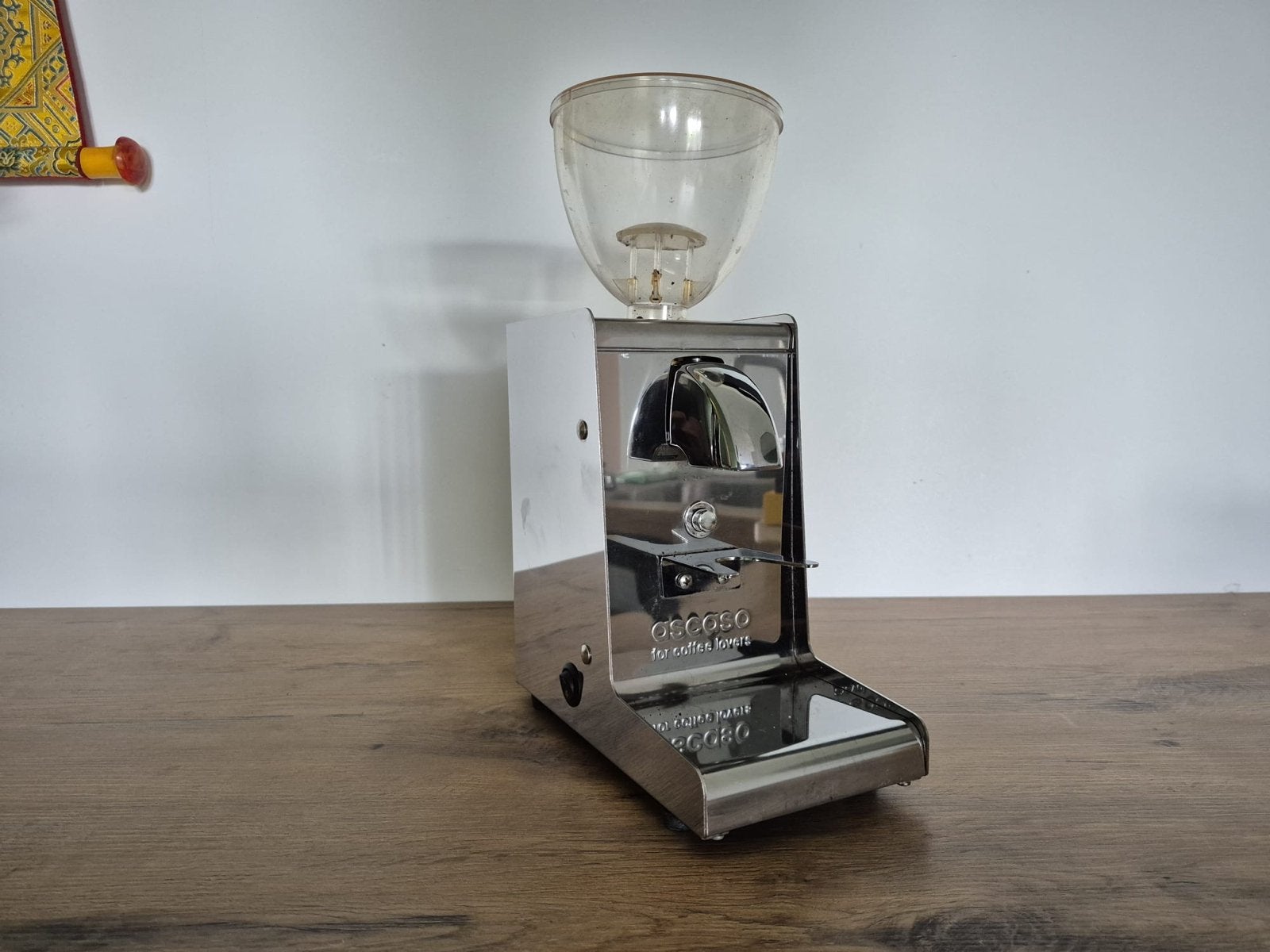 Ascaso Koffiemolen RVS - Zeer Goede Staat, Ophalen, Zo goed als nieuw, Overige modellen, Koffiebonen