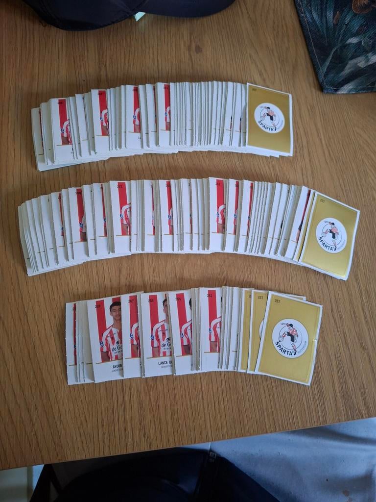 Sparta Voetbal Stickers Supermarkt Collectie, Verzamelen, Ophalen of Verzenden, Zo goed als nieuw, Sport
